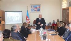 Tarix İnstitutunda Məhəmməd Əmin Rəsulzadənin doğum günü anıldı