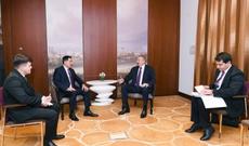 Prezident Vladimir Norov ilə görüşüb