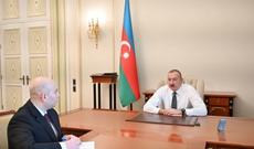 Prezident Vüsal Kərimlini qəbul edib