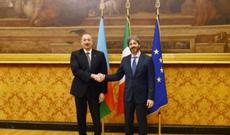 Prezident İtaliya Deputatlar Palatasının sədri ilə görüşüb