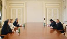 Prezident Böyük Britaniya nümayəndə heyətini qəbul edib