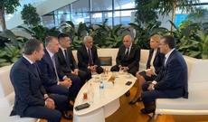 SOCAR prezidenti Gürcüstan və Türkmənistan rəsmiləri ilə görüşüb